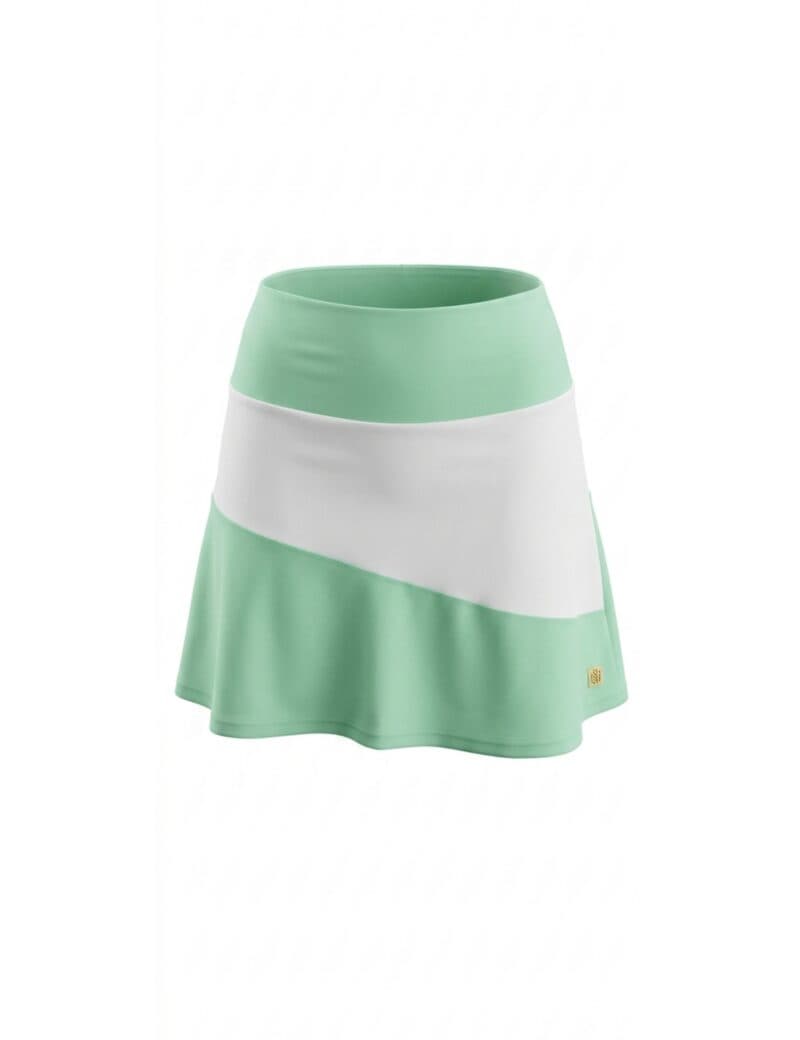 Skirt Green with white for Tenis