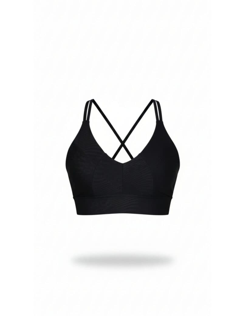 Orio black leopard top