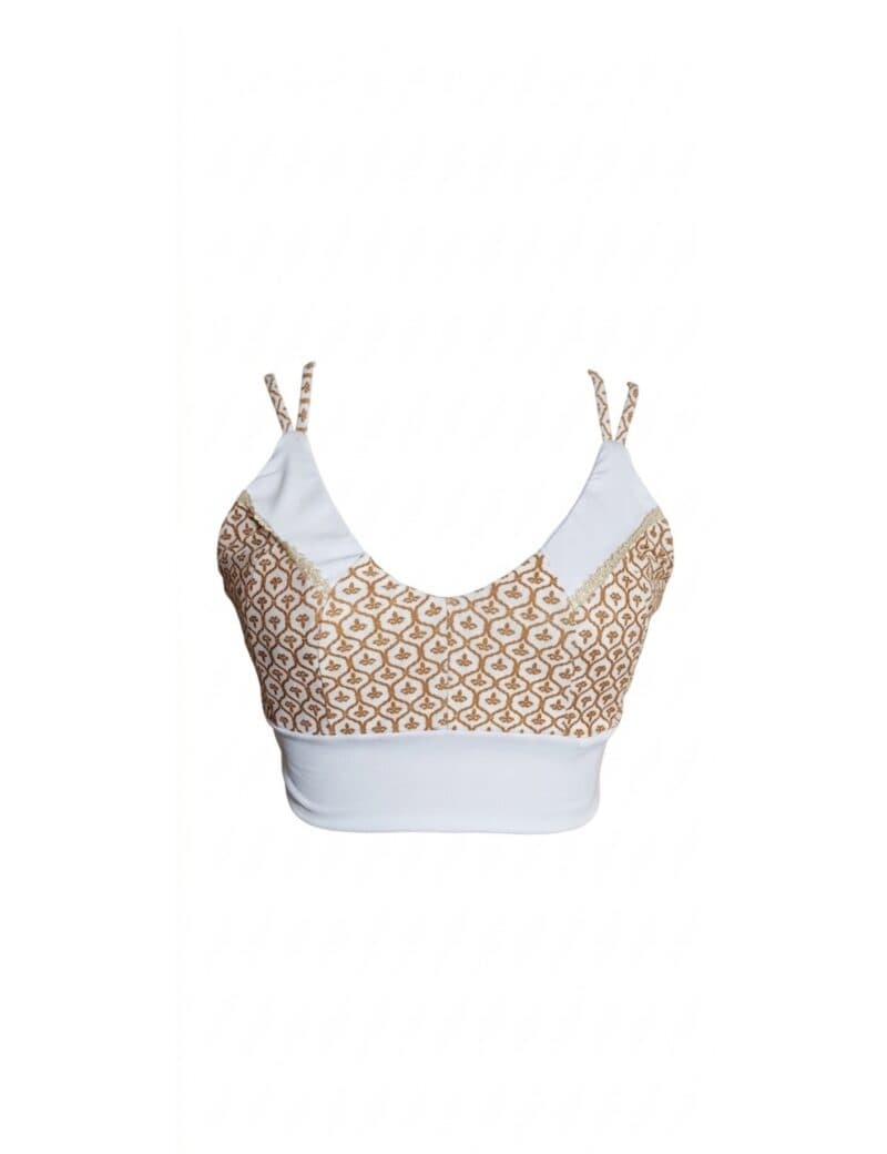 Top Bridgitte Flor de Lis