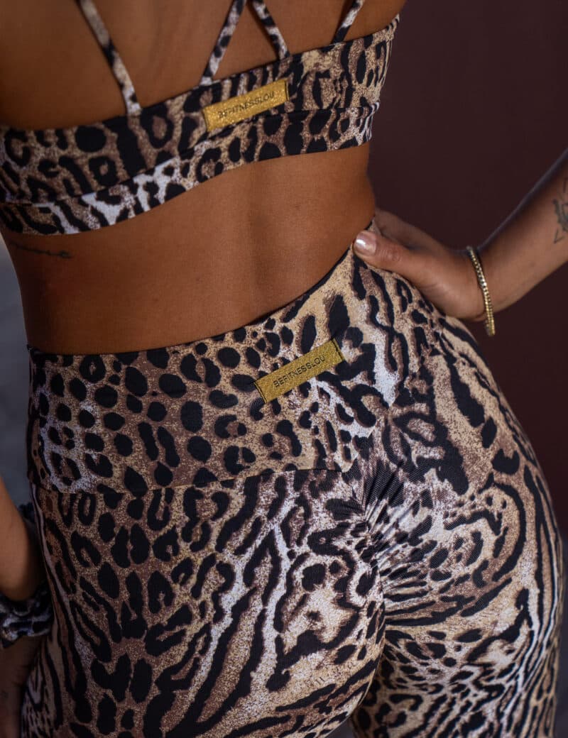 Legging Leopard queen print