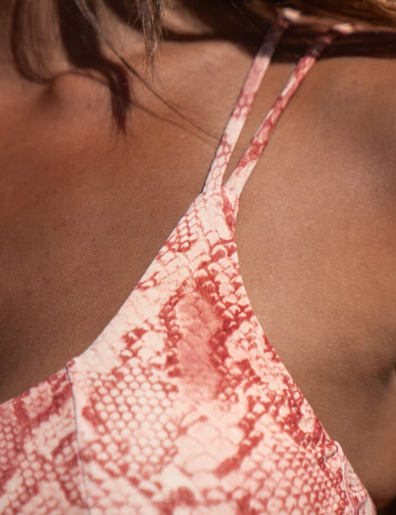 Bra Coral Snake print