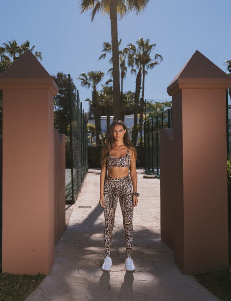 Bra Leopard queen print