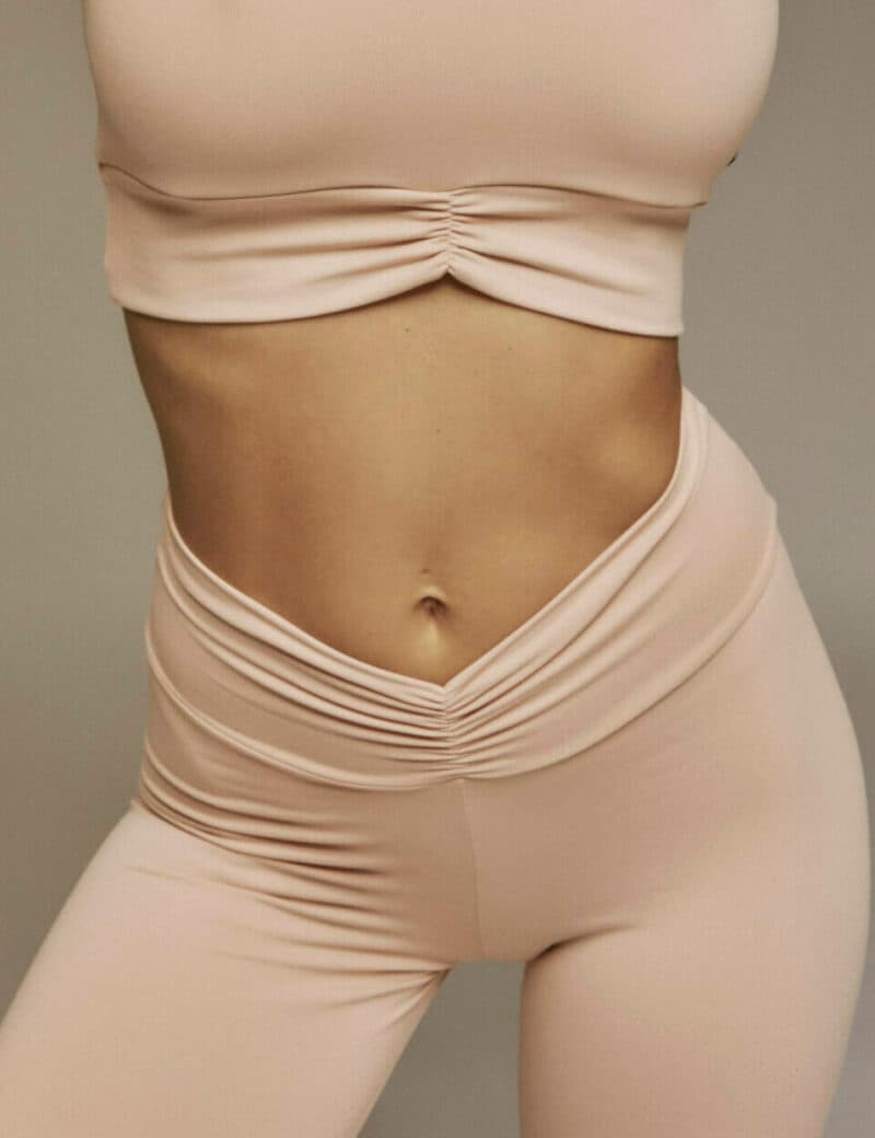 Pale Pink Leggings for Yoga | Fru-Fru | Befitnesslou